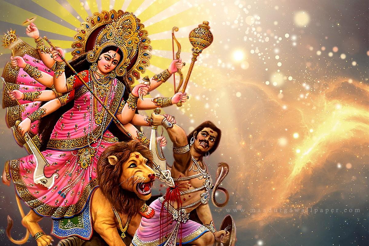 Top Imagen Durga Maa Background Hd Ecover Mx