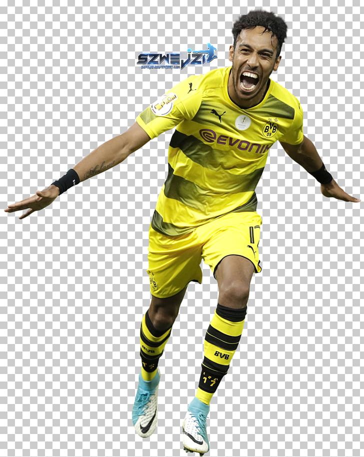 Pierre Emerick Aubameyang Borussia Dortmund Soccer Player X