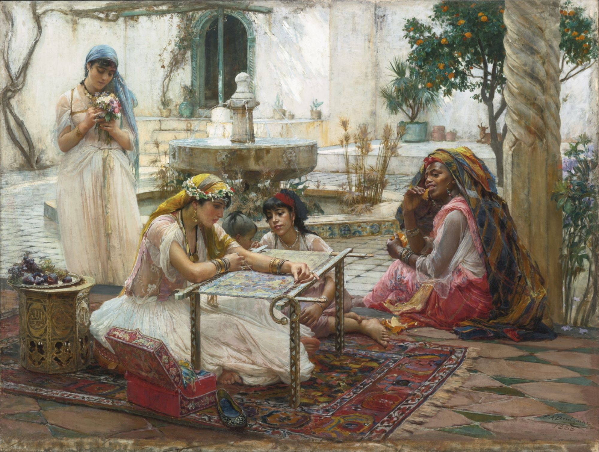 Frederick Arthur Bridgman Paintings 2000x1509 Wallpaper Teahub Io