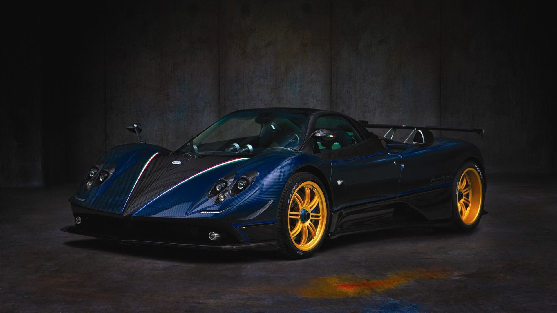 Pagani Zonda Tricolore 1920x1080 Wallpaper Teahub Io