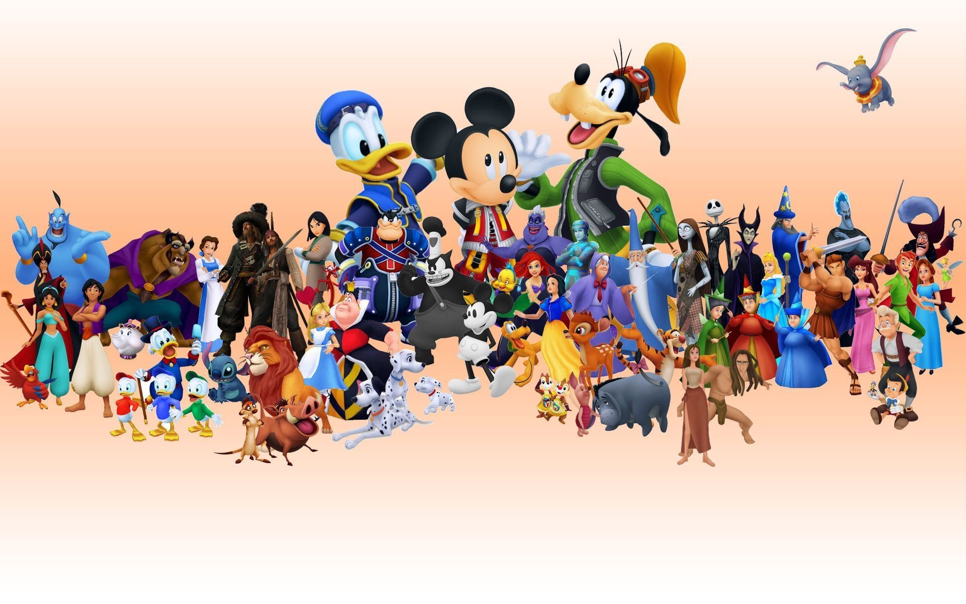 High Resolution Disney Characters - HD Wallpaper 