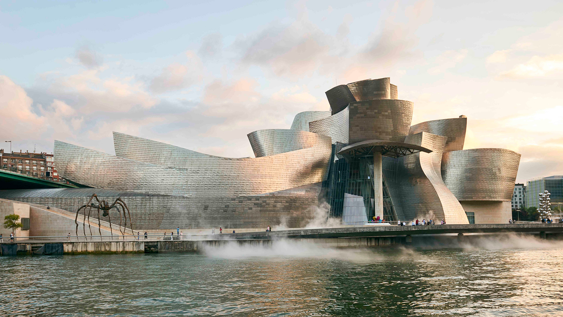 El Edificio - Guggenheim Museum Bilbao - HD Wallpaper 