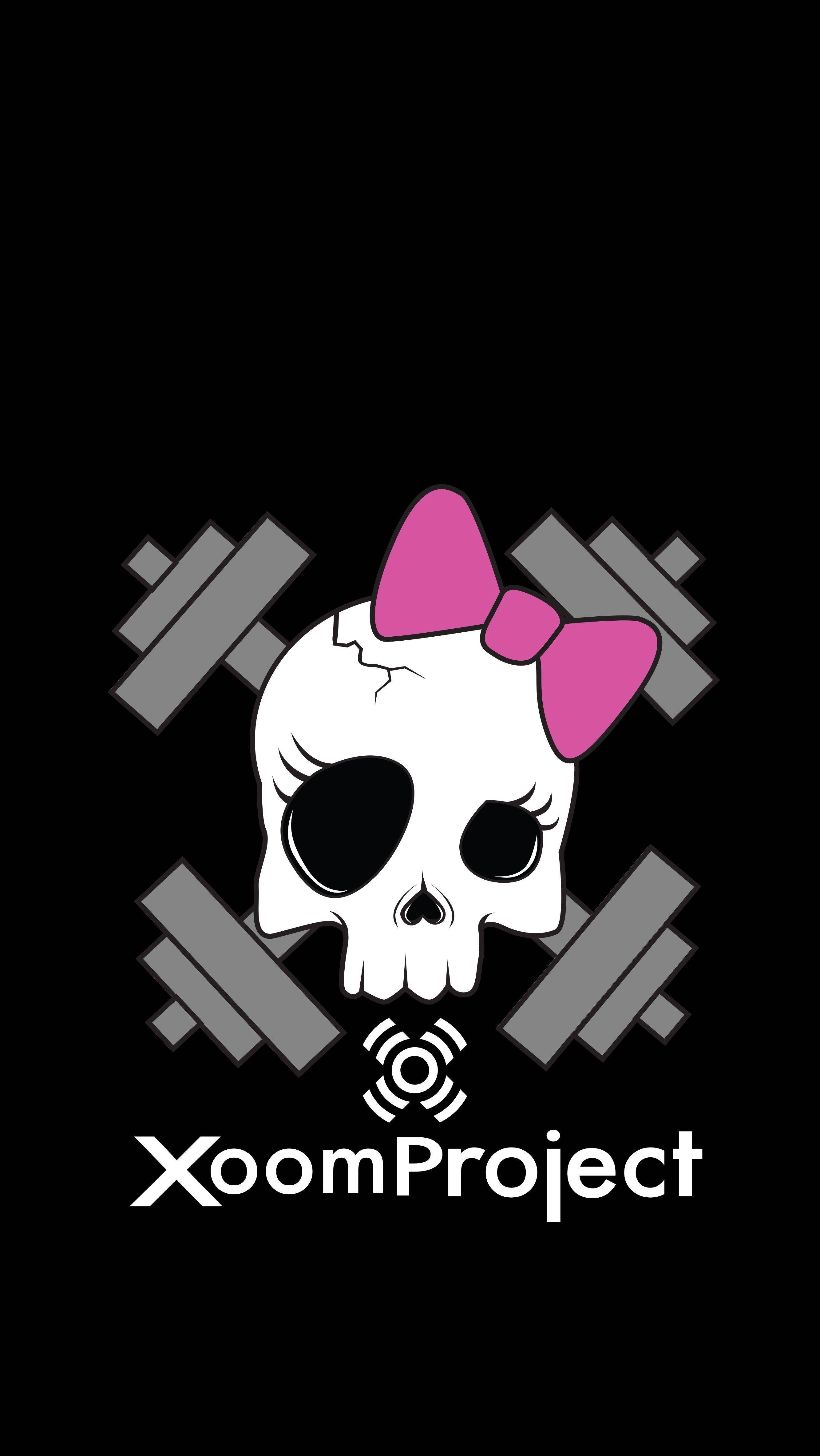 Pink Skull - Black - Skulls Pink And Black - HD Wallpaper 