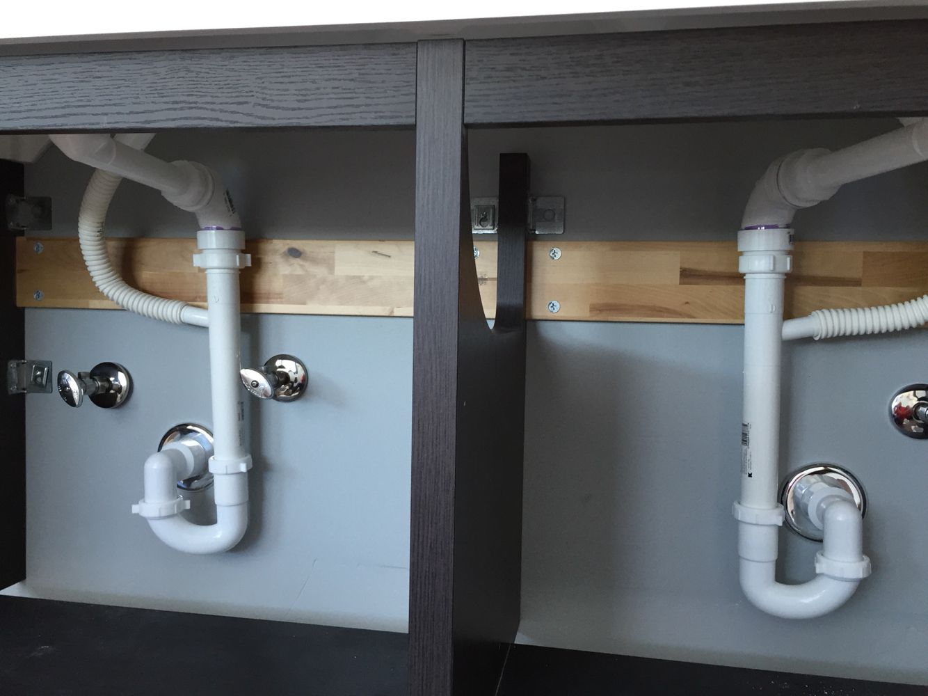installing ikea bathroom sink plumbing