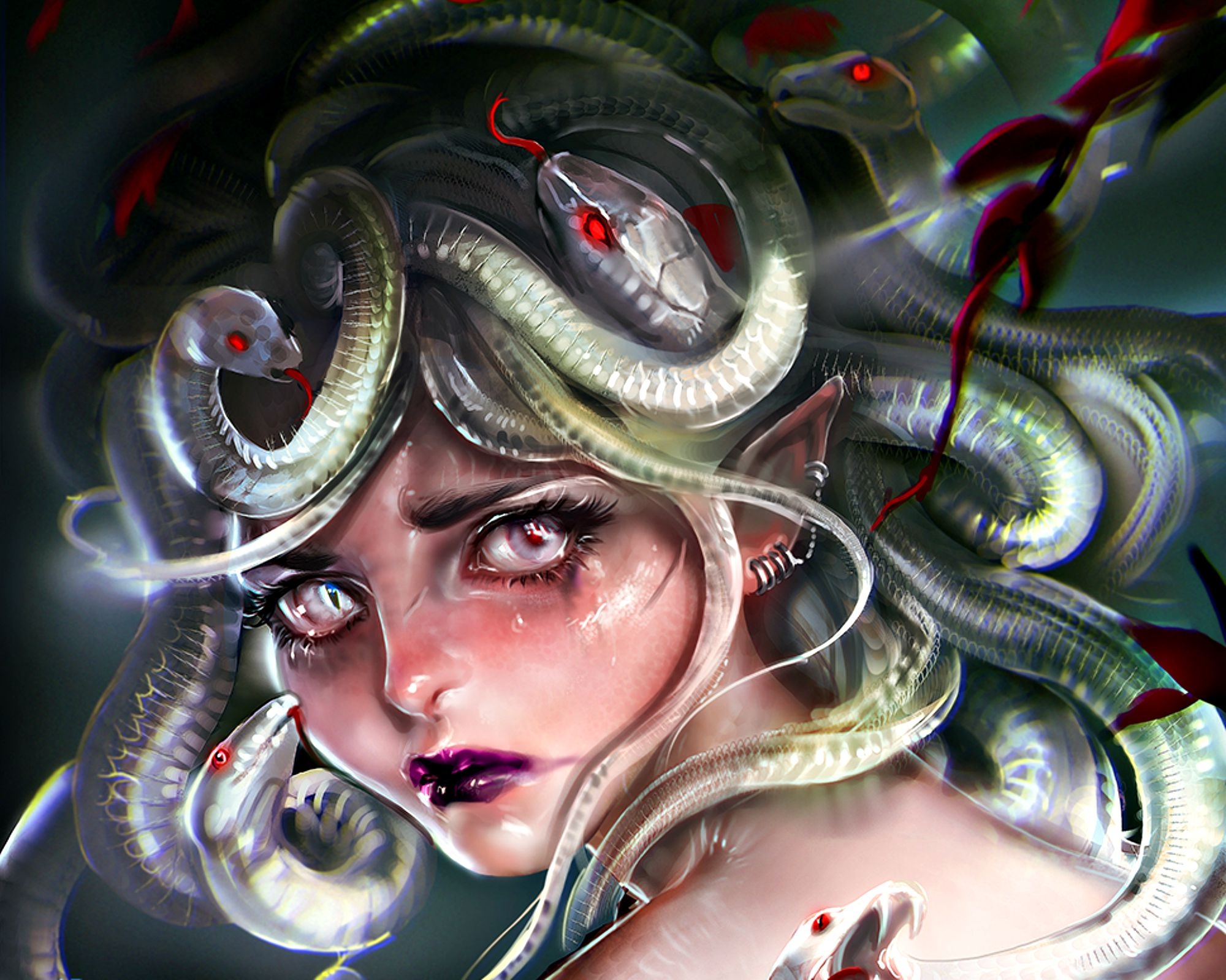 Medusa - Sakimichan Medusa - 2000x1600 Wallpaper - teahub.io