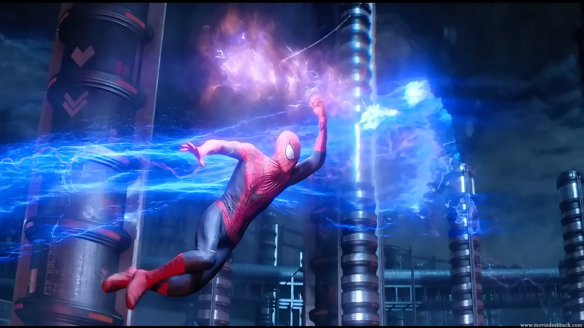 Amazing Spider Man 2 Hd Background Amazing Spider Man - Amazing Spider Man 2 Обои - HD Wallpaper 
