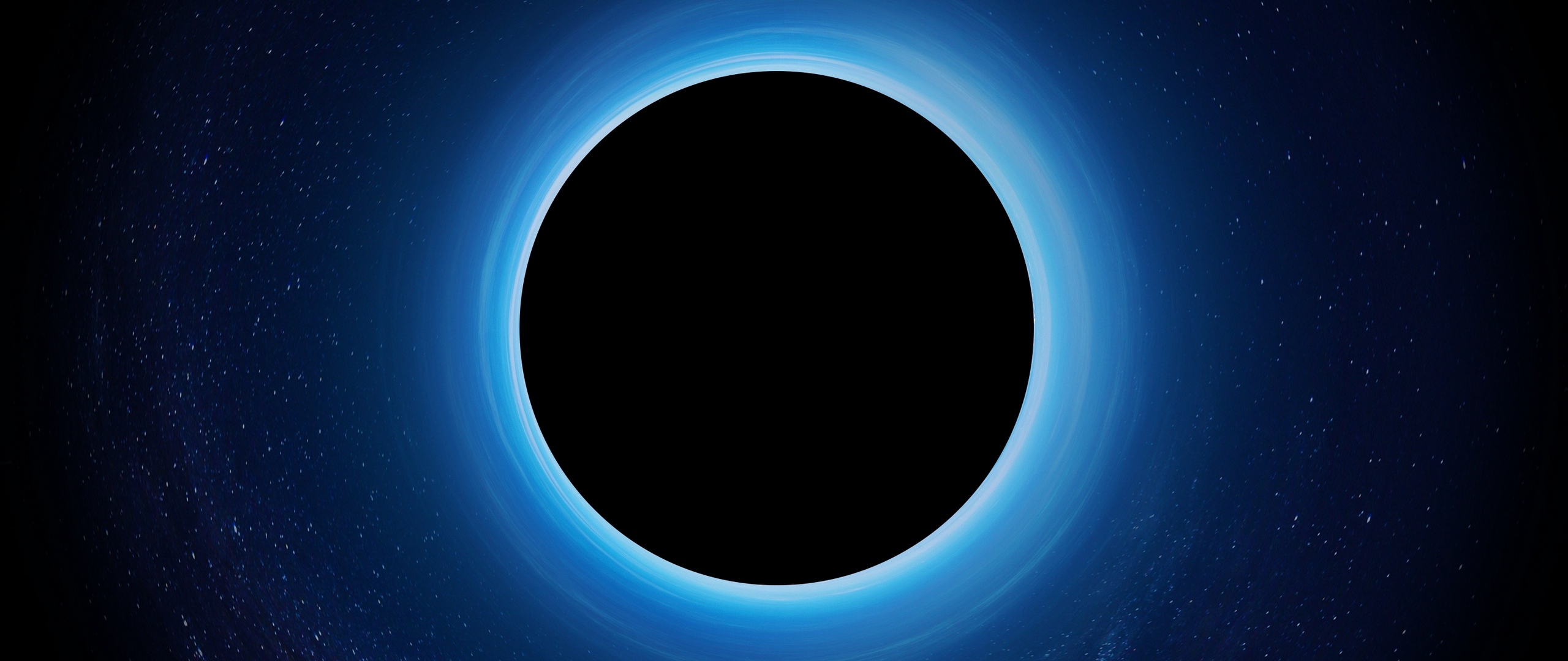 Wallpaper Black Hole, Eclipse, Stars, Singularity, Black Hole
