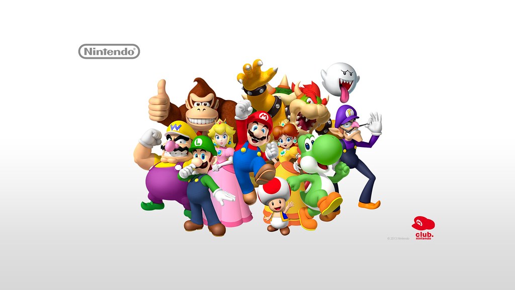 Super Mario Characters Png - HD Wallpaper 