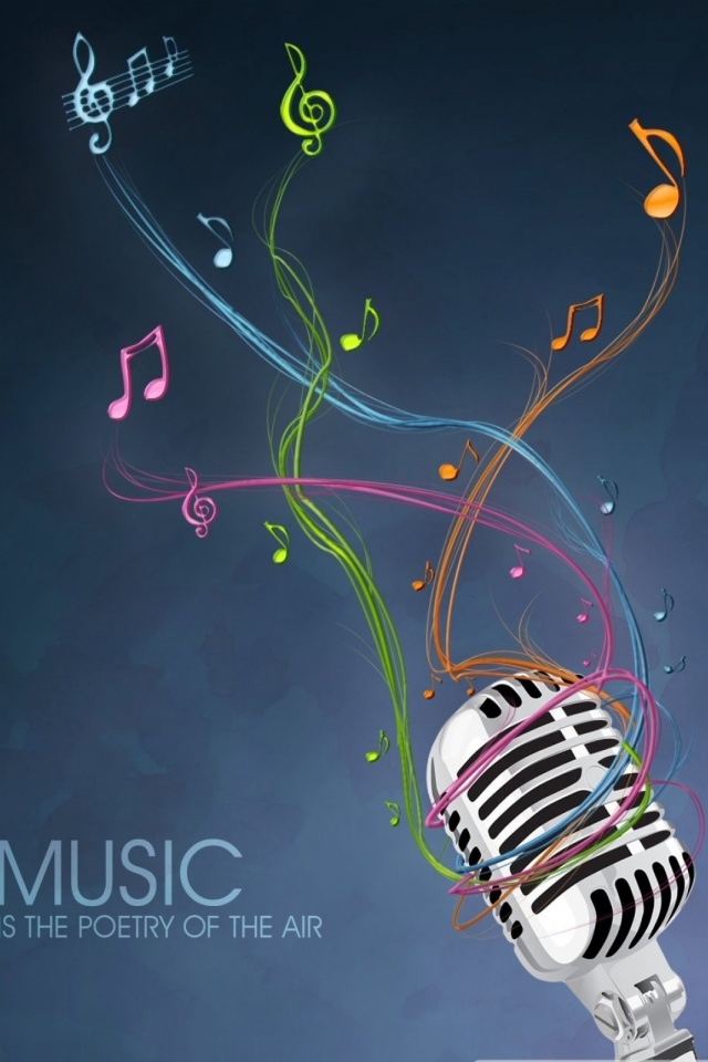 Singing Is My Life - 640x960 Wallpaper 
