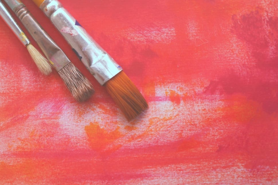 Three Paint Brush Preview - Free Paint Brush - HD Wallpaper 