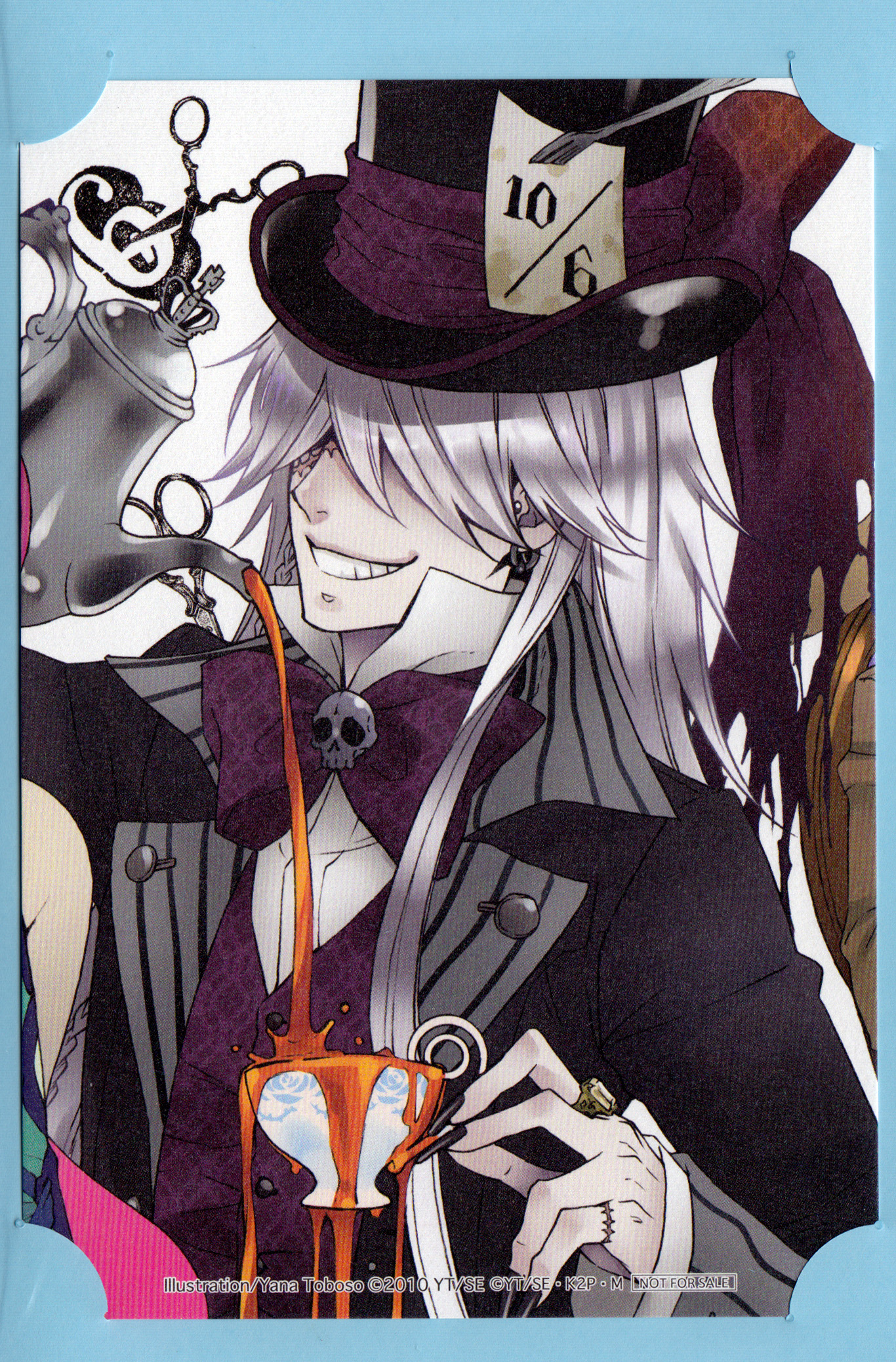 Mad Hatter Undertaker Undertaker Kuroshitsuji 1366x2077 Wallpaper Teahub Io