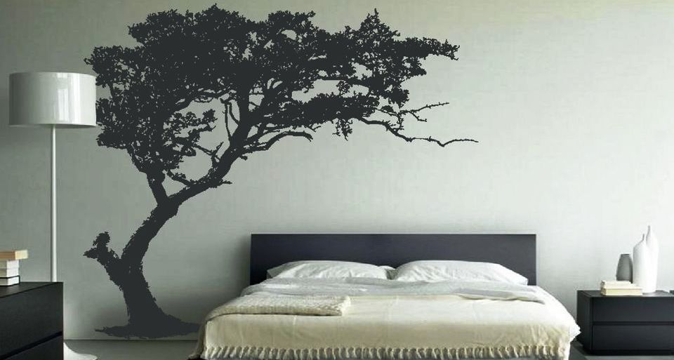 Bedroom Wall Decal Design Ideas - Bedroom Wall Decals Design - HD Wallpaper 
