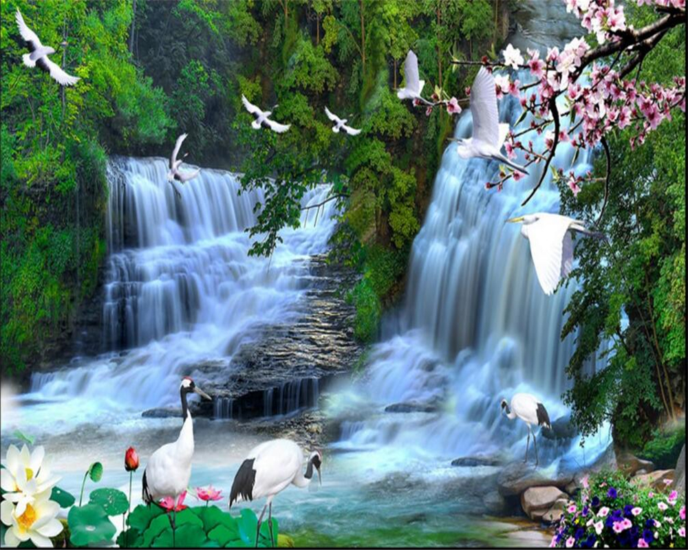 Download Hd Background Nature Falls - Teahub.io