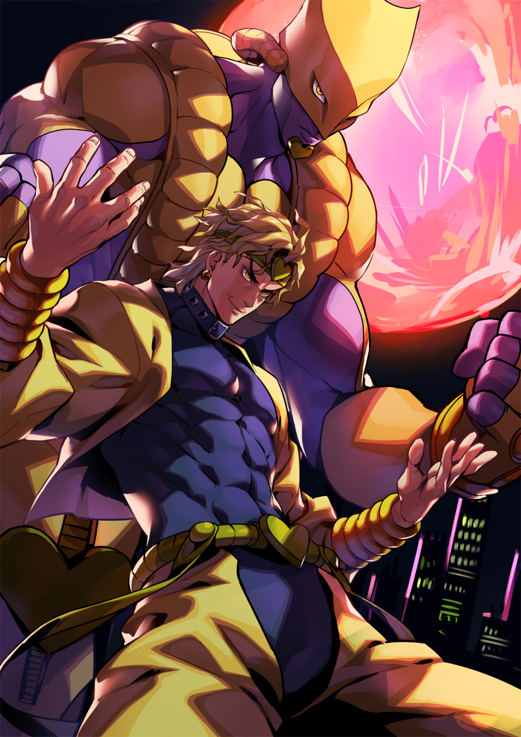 Dio And The World Fanart 1700x2404 Wallpaper Teahub Io