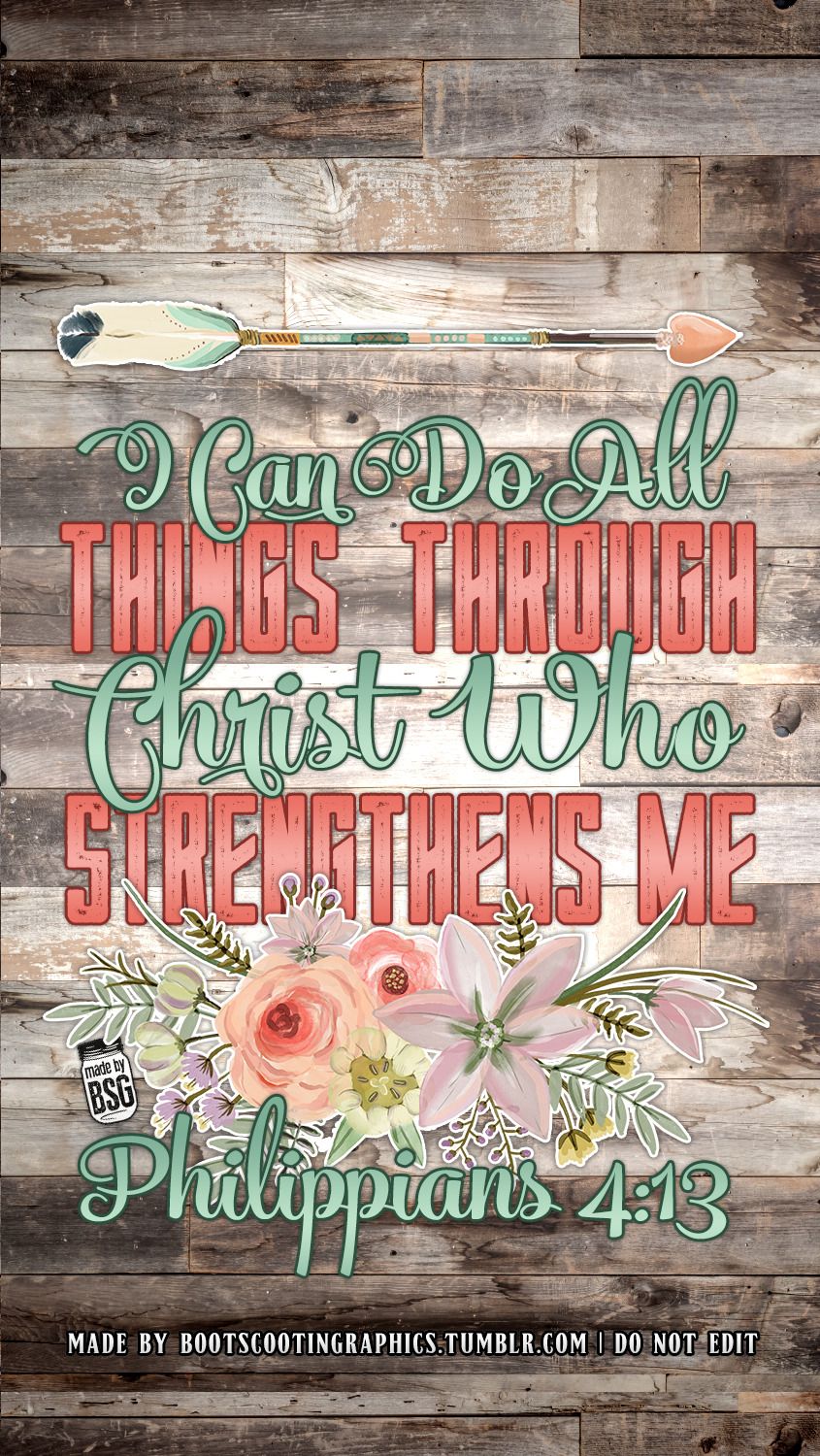 Can Do All Things Through Christ D - HD Wallpaper 