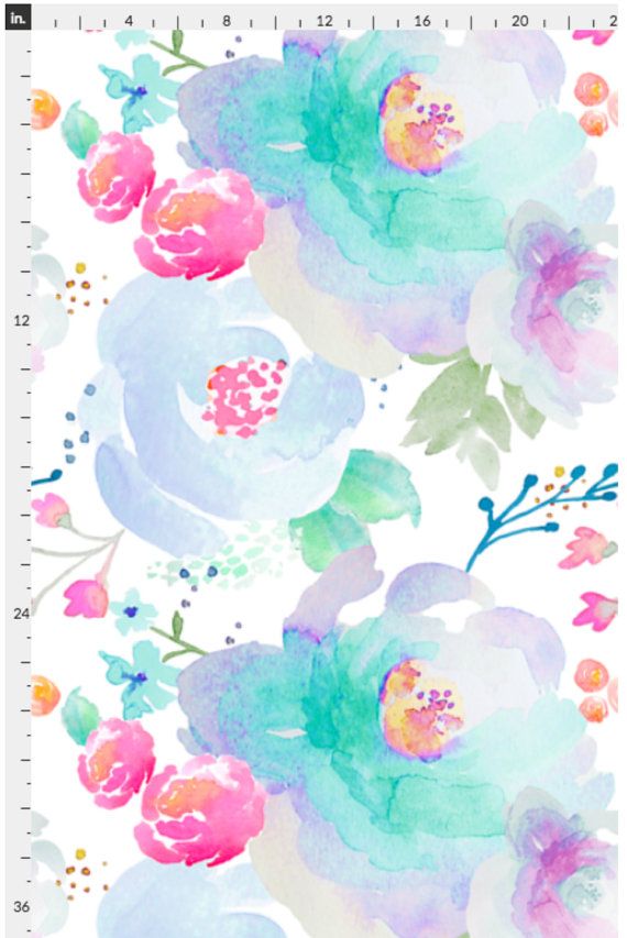 Iphone Background Flower Watercolor - HD Wallpaper 