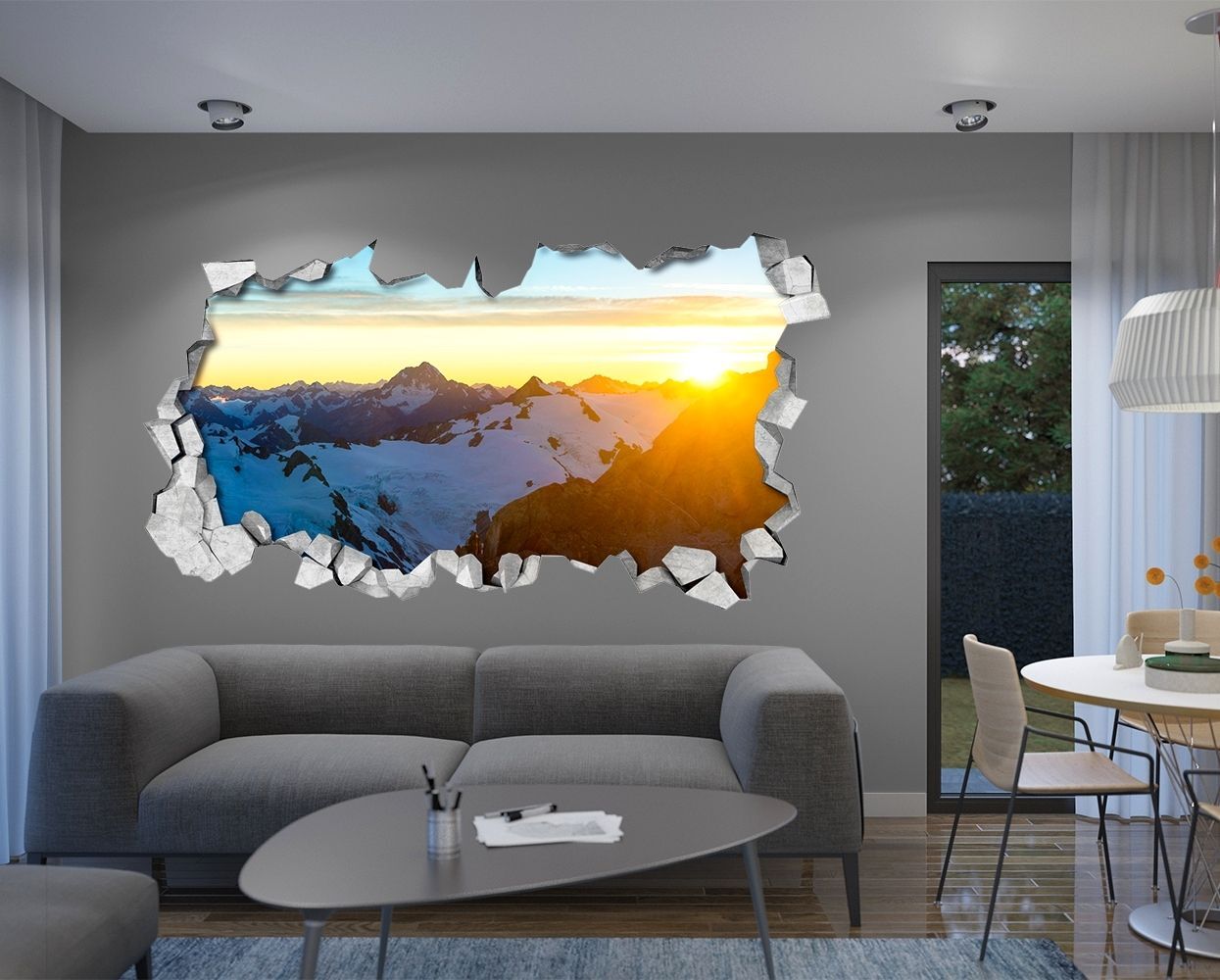 Gloriously 3d Wallpaper Panels Uk - Wall Sticker 3d - HD Wallpaper 
