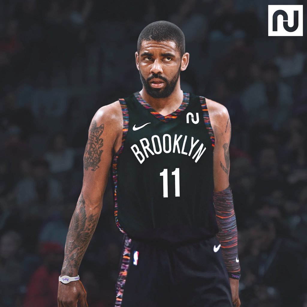 Kyrie Irving Brooklyn Nets Wallpapers Kyrie Irving Brooklyn Nets 1024x1024 Wallpaper Teahub Io
