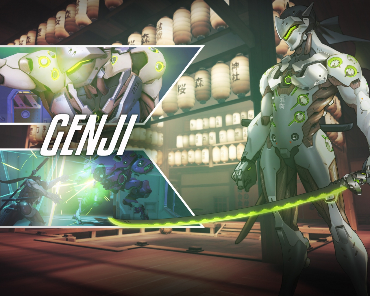 Genji Overwatch Overwatch Wallpaper For Pc 1280x1024 Wallpaper Teahub Io