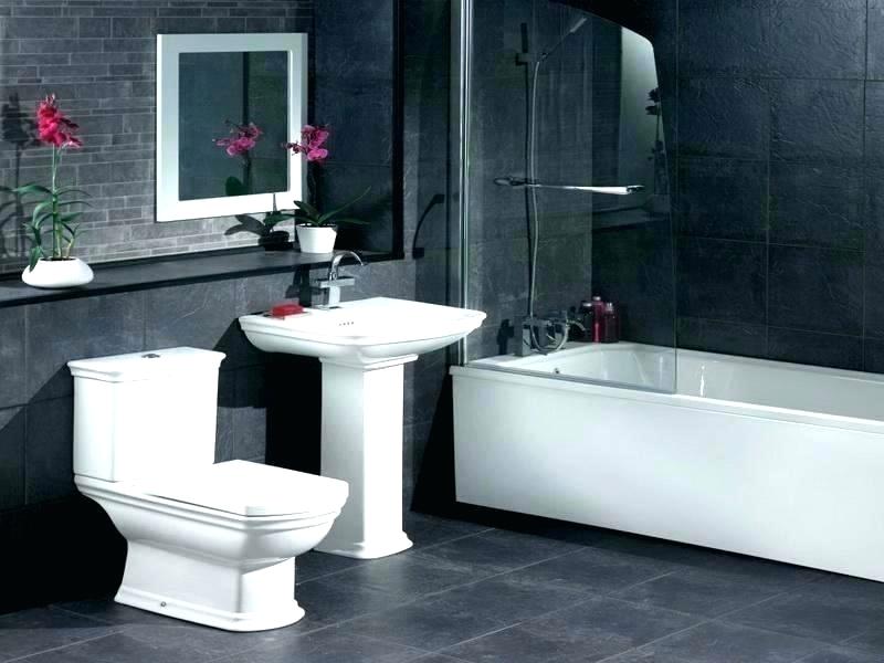 Dark Gray Tiled Bathroom Ideas - 800x600 Wallpaper - teahub.io