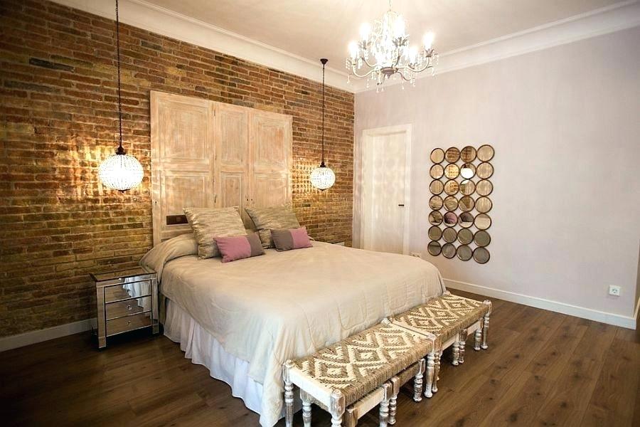 Trend Home 2021: Bedroom Brick Wallpaper Design Ideas - White Brick