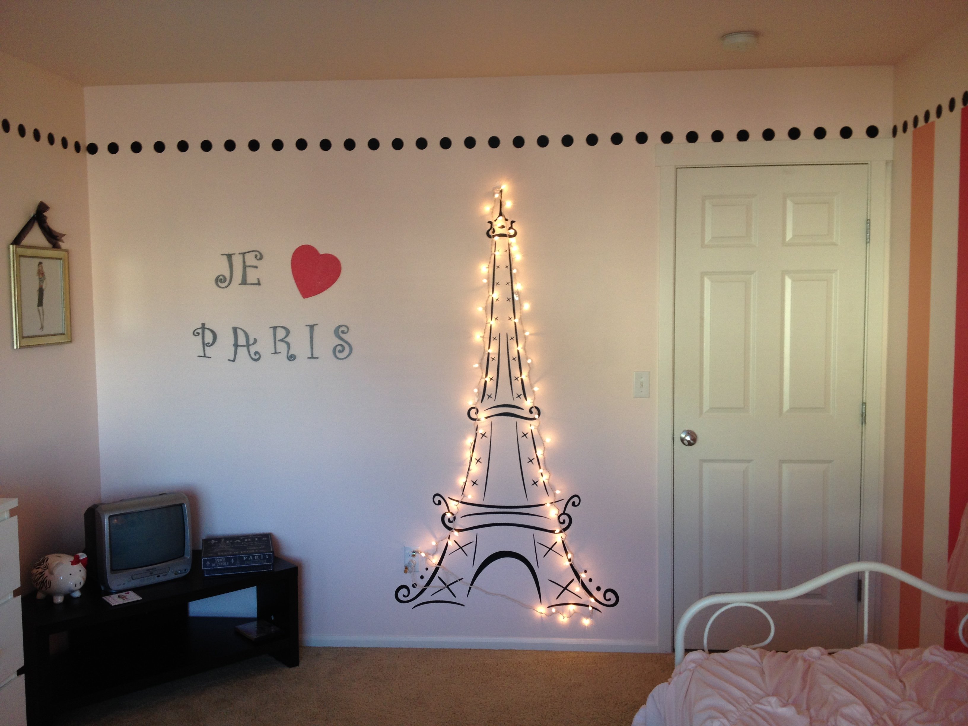 Paris France Bedroom Decor
