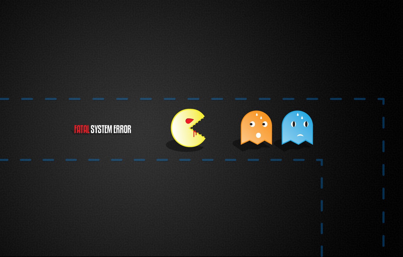 Photo Wallpaper Pacman Pacman Dumb Dumb Funny Gaming Pc Backgrounds 1332x850 Wallpaper Teahub Io