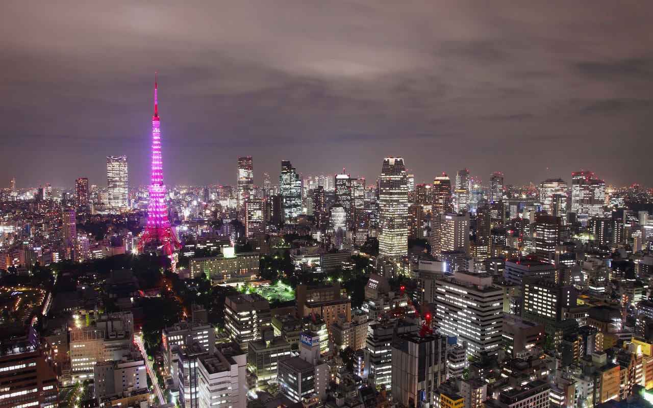 Tokyo Japon 1280x800 Wallpaper Teahub Io