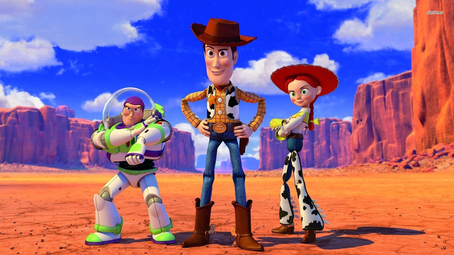 Toy Story Woody Jessie Buzz X Wallpaper Teahub Io