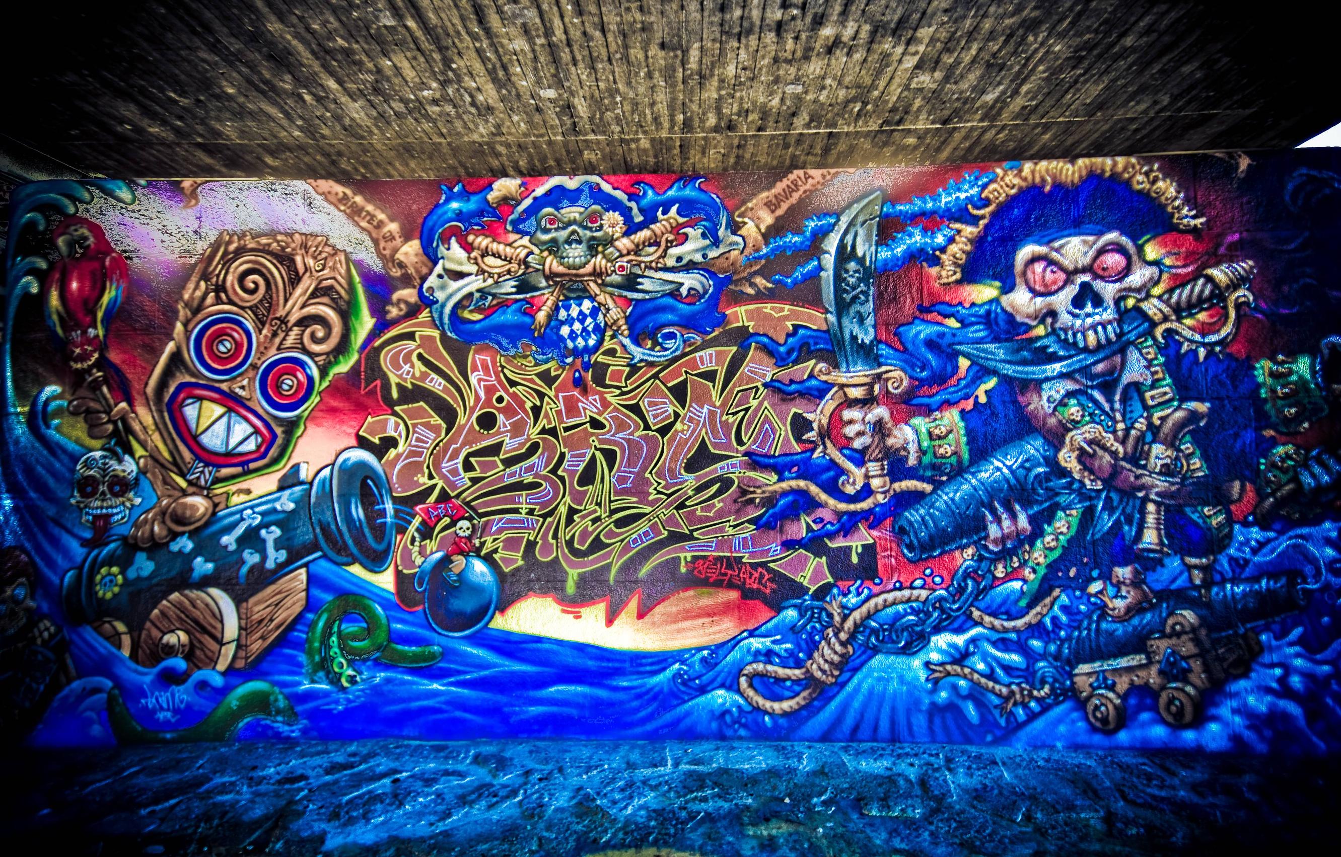 Background Graffiti Hd - 2663x1703 Wallpaper 