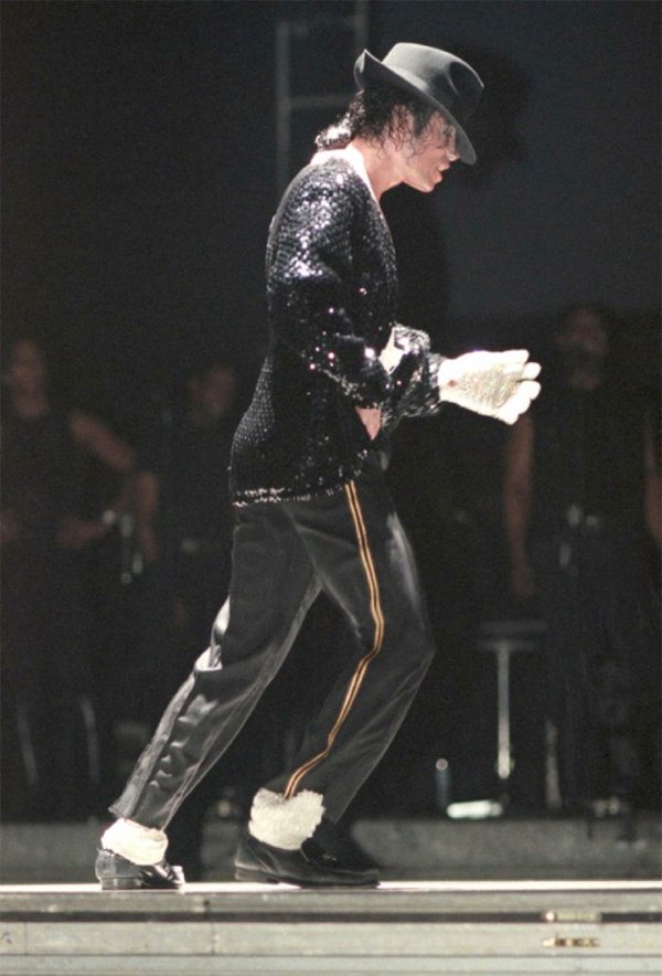 Michael Jackson Worn Moonwalk Shoes – COA Photo Match & 100