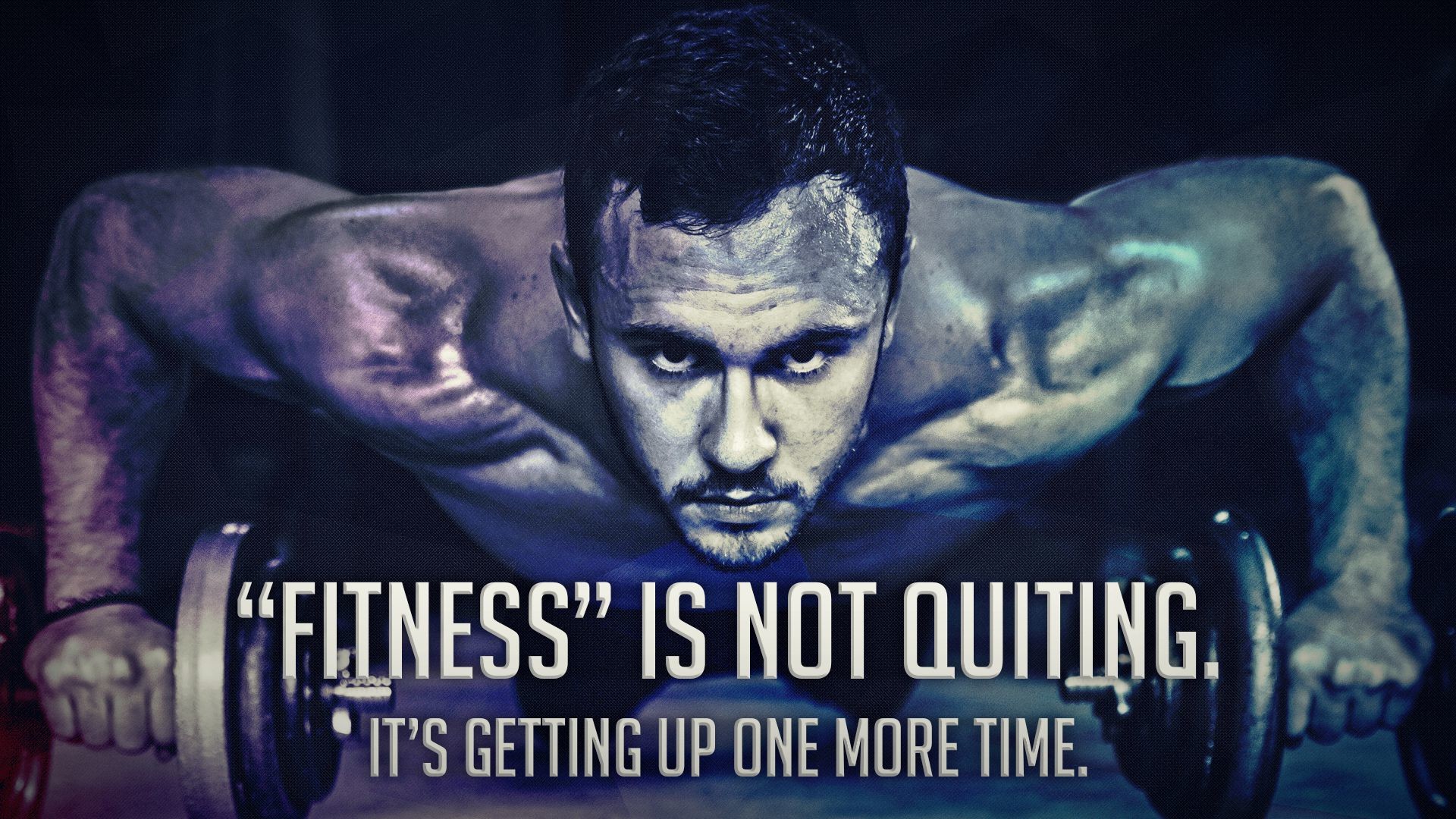 fitness quote wallpaper