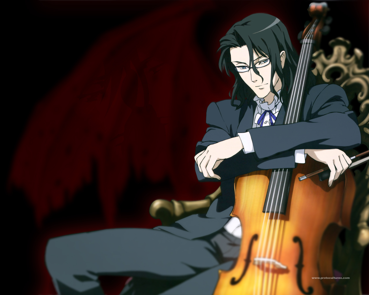 Haji With Cello - Blood Haji - HD Wallpaper 