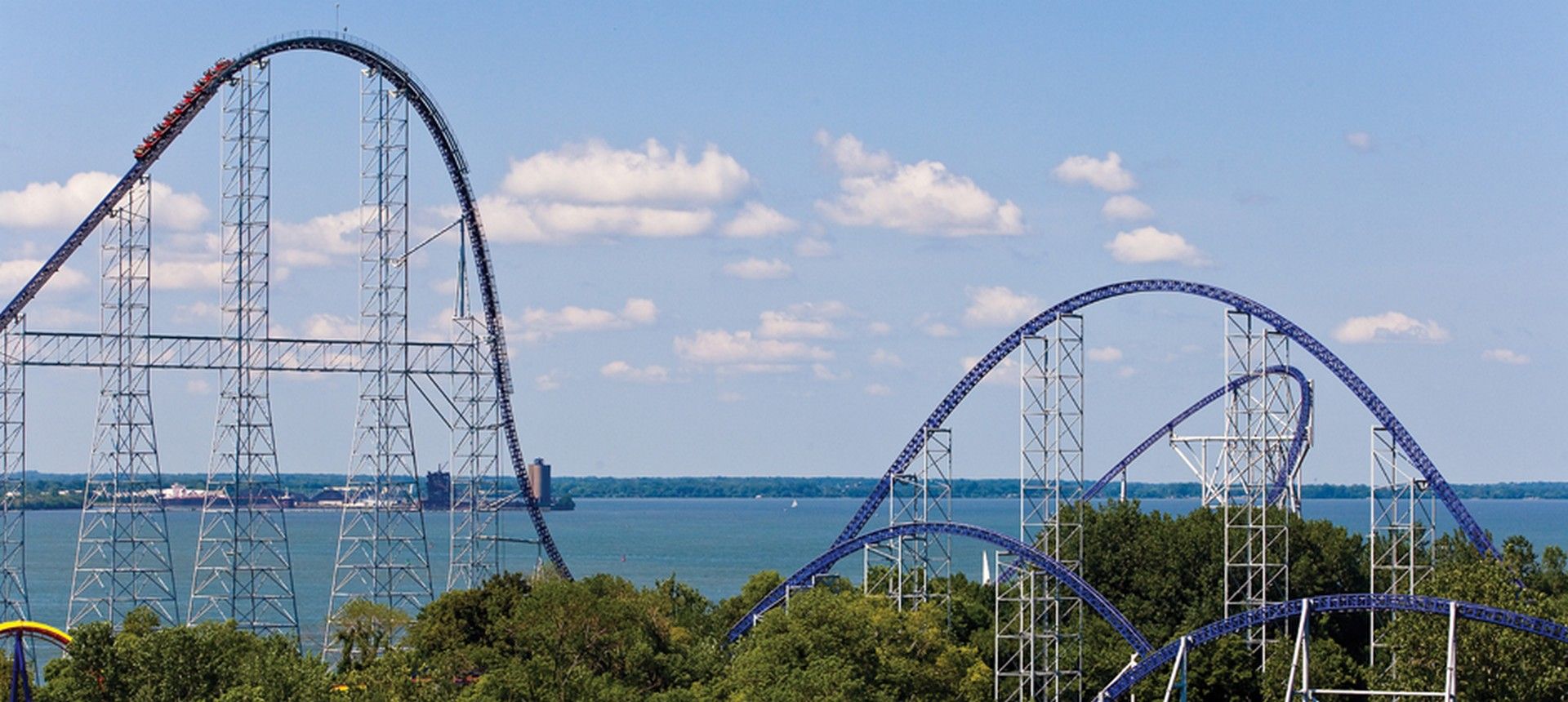 Cedar Point Roller Coaster - HD Wallpaper 