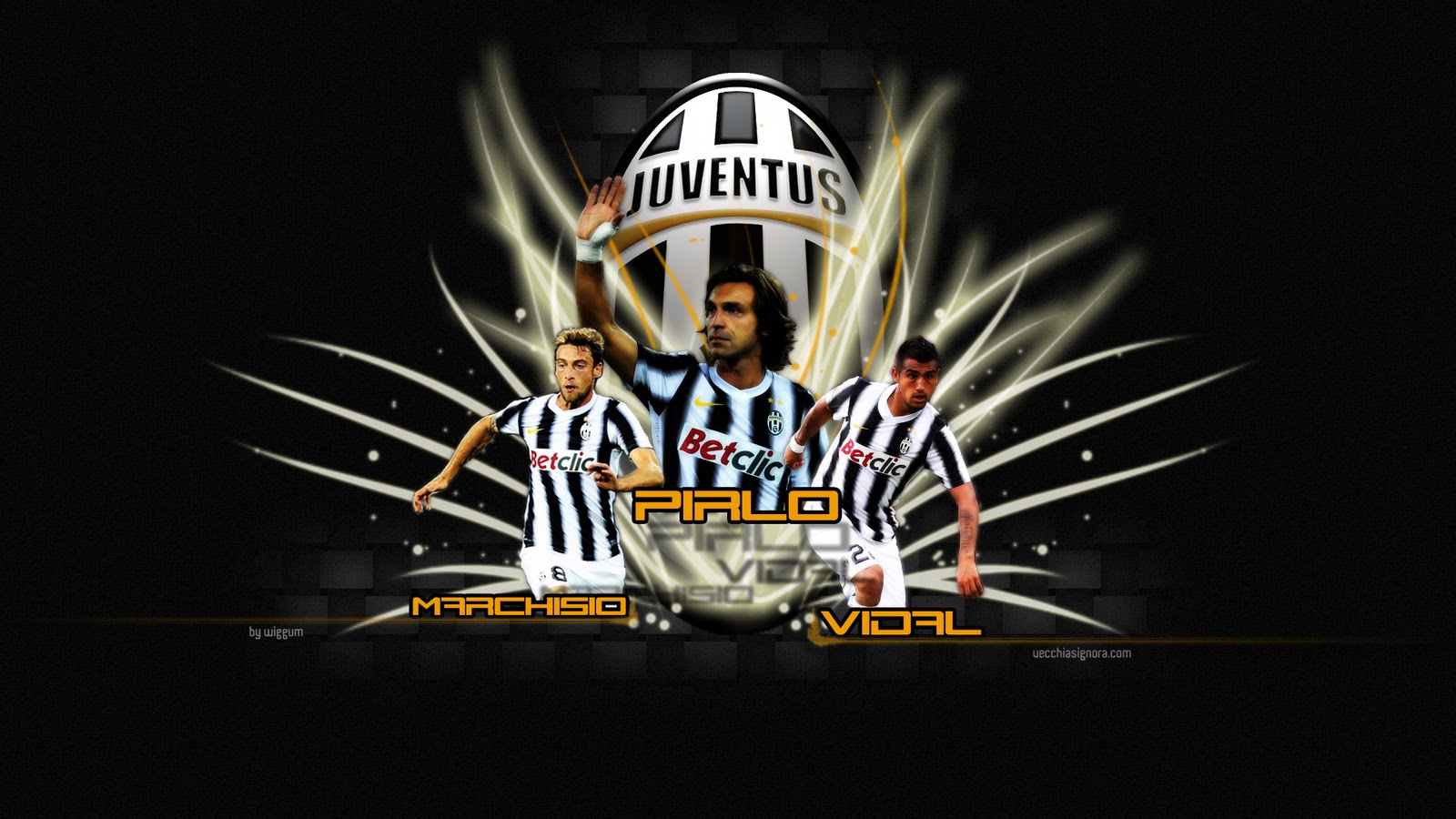 Andrea Pirlo Wallpaper - Juventus F.c. - HD Wallpaper 