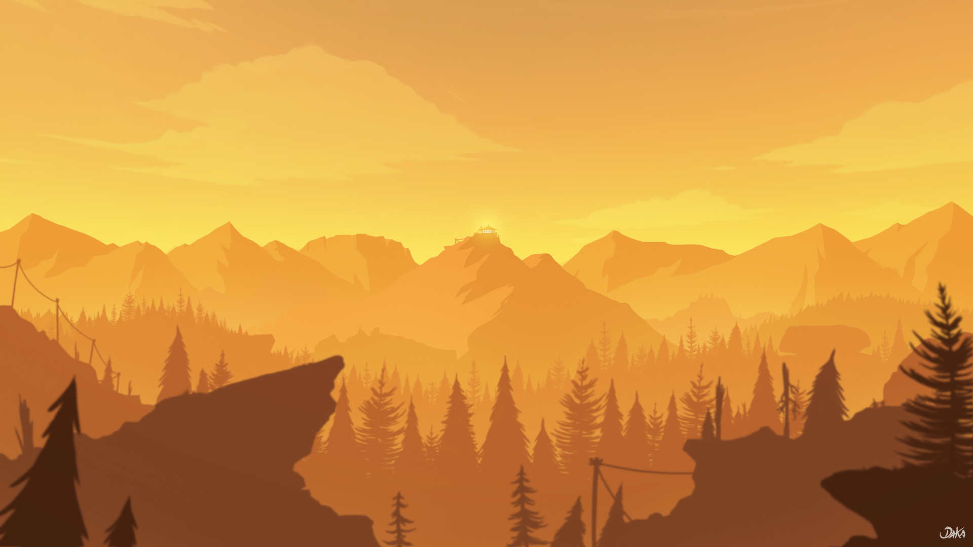 safe download for firewatch wallpapers