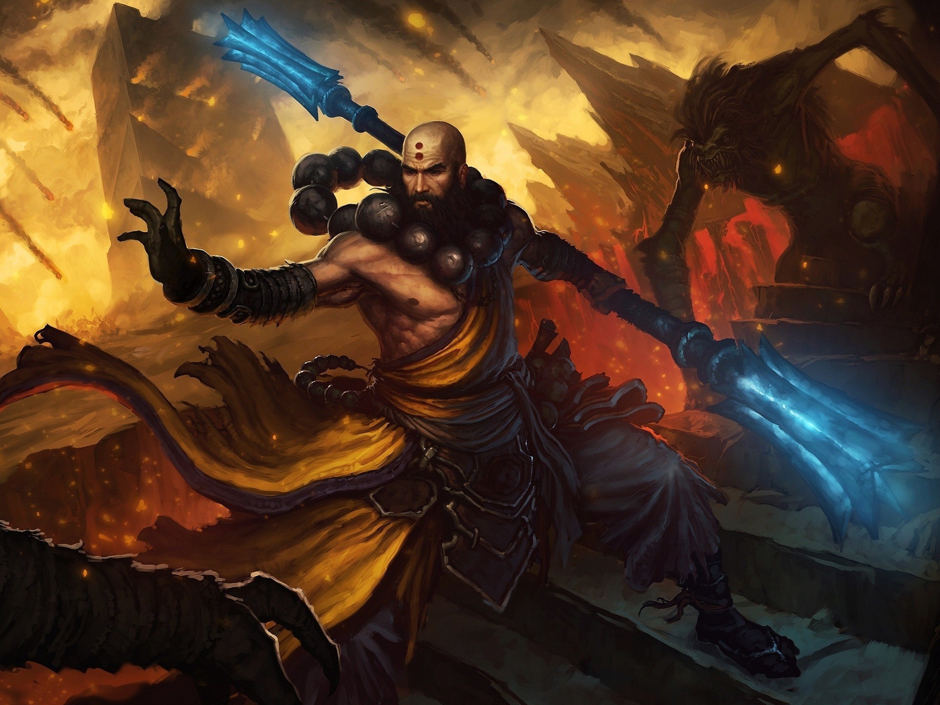 which skill does the monk use in diablo 3