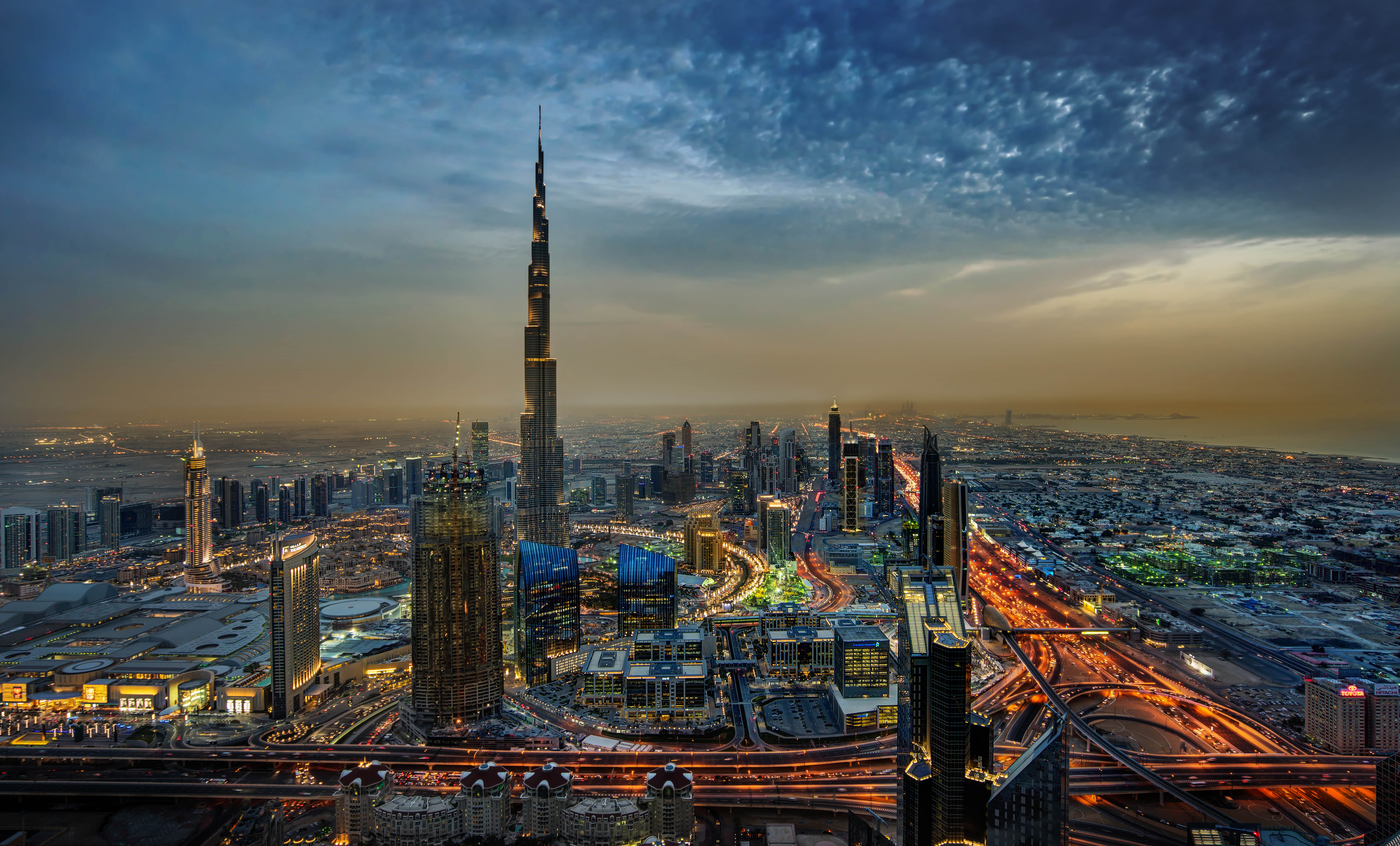 Burj Khalifa Dubai Gif - HD Wallpaper 