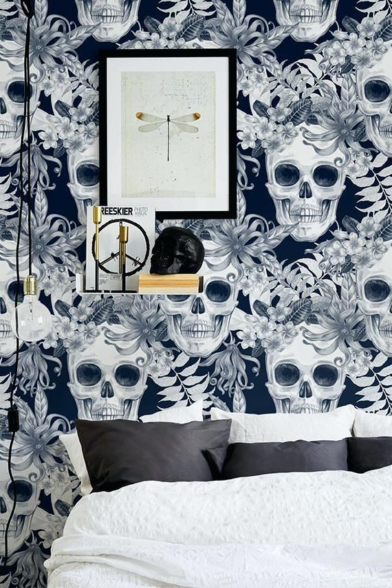 Skull Wallpaper For Walls - 570x855 Wallpaper - teahub.io