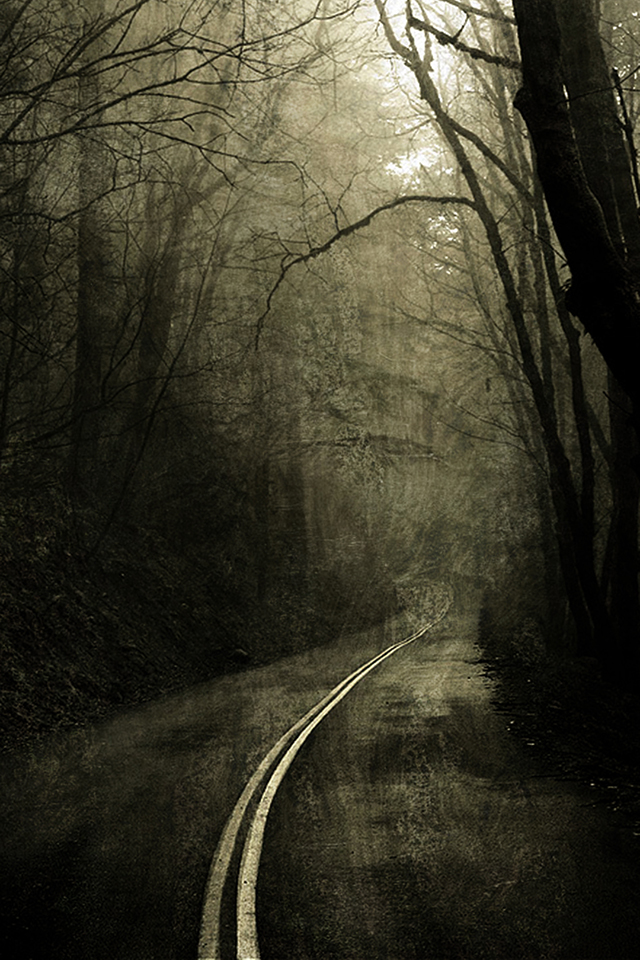Scary Forest Wallpaper - Creepy Iphone Wallpaper Hd - 640x960 Wallpaper ...