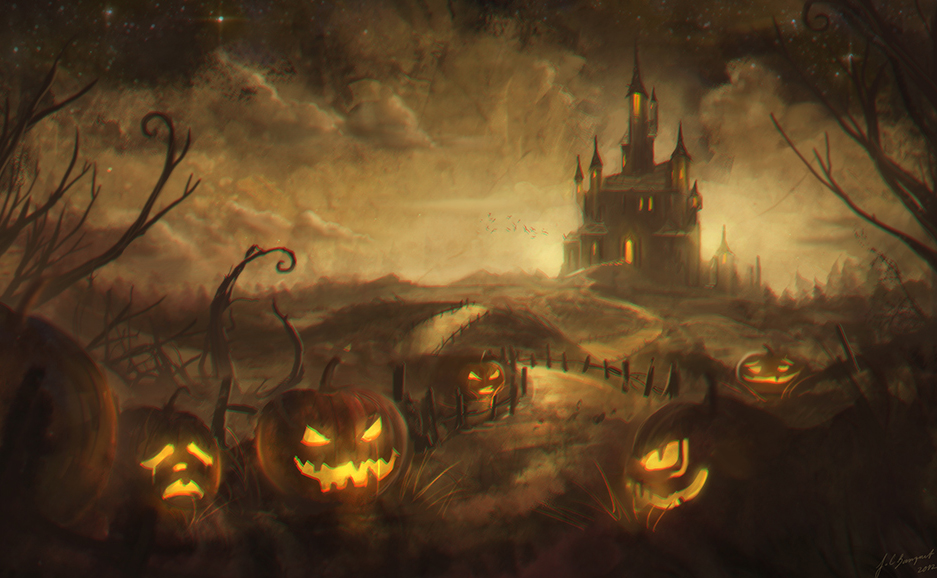 Creepy Halloween Wallpaper - Scary Halloween Background - 937x578 Wallpaper  