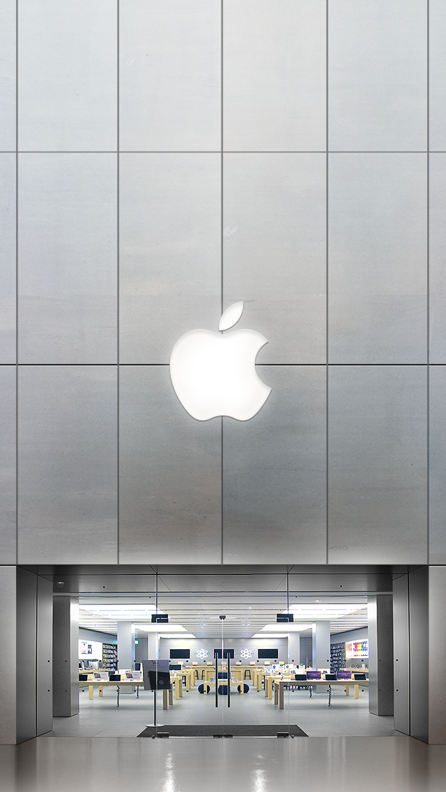 Wallpaper Applestore Iphone - Ceiling - HD Wallpaper 