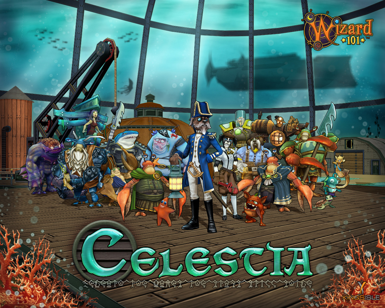 Celestia Wizard101 - HD Wallpaper 