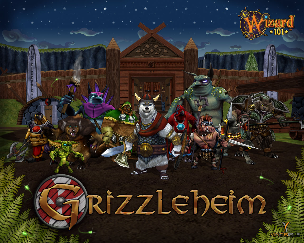 Wizard101 Grizzleheim - HD Wallpaper 