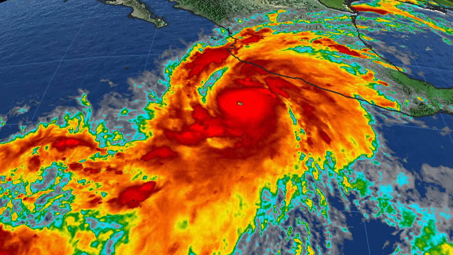 Hurricane Patricia - Biggest Hurricane On Radar - 1920x1080 Wallpaper ...