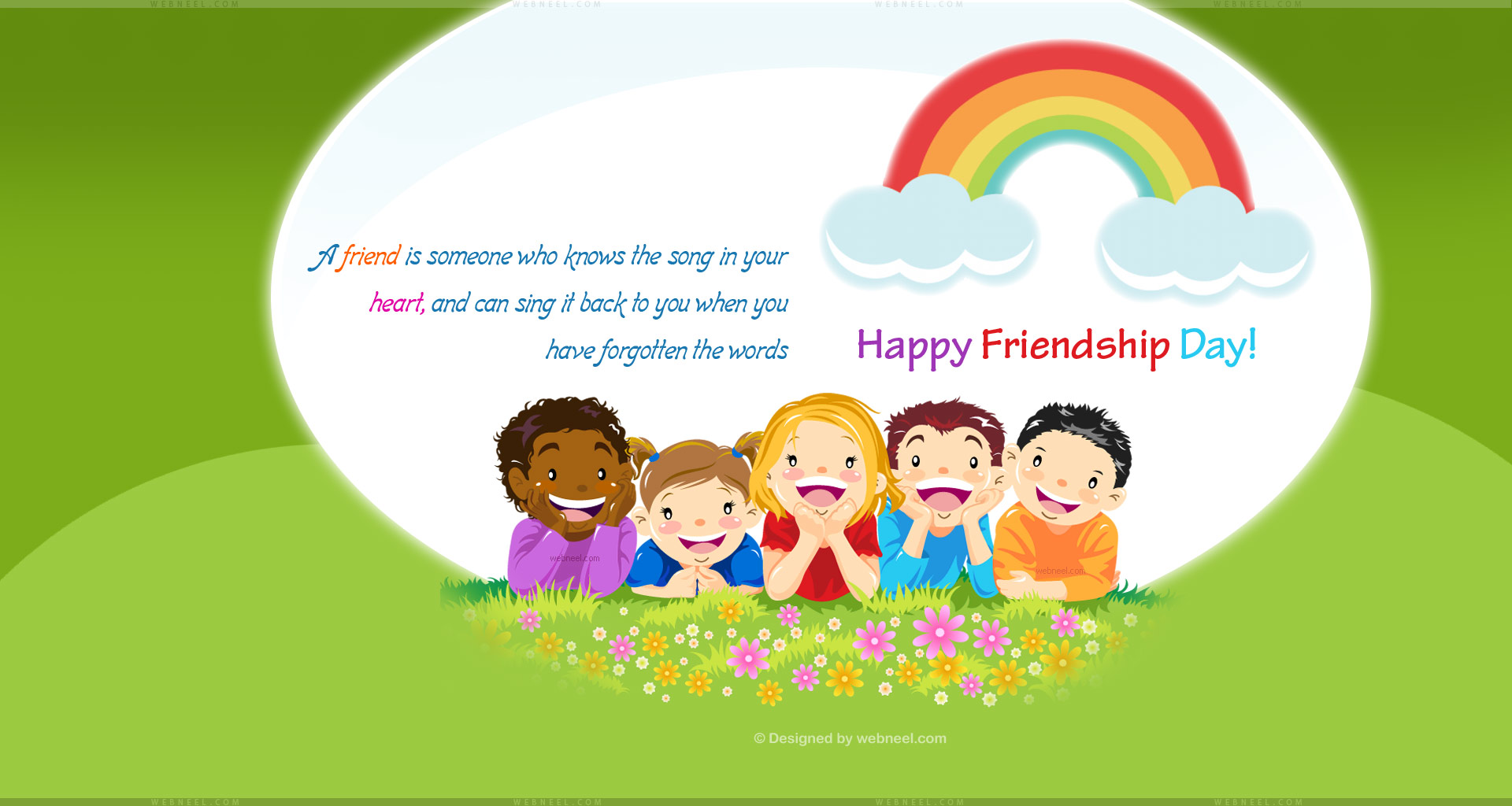 Friendship Day Wallpaper - Happy Friendship Day - 1920x1024 Wallpaper -  