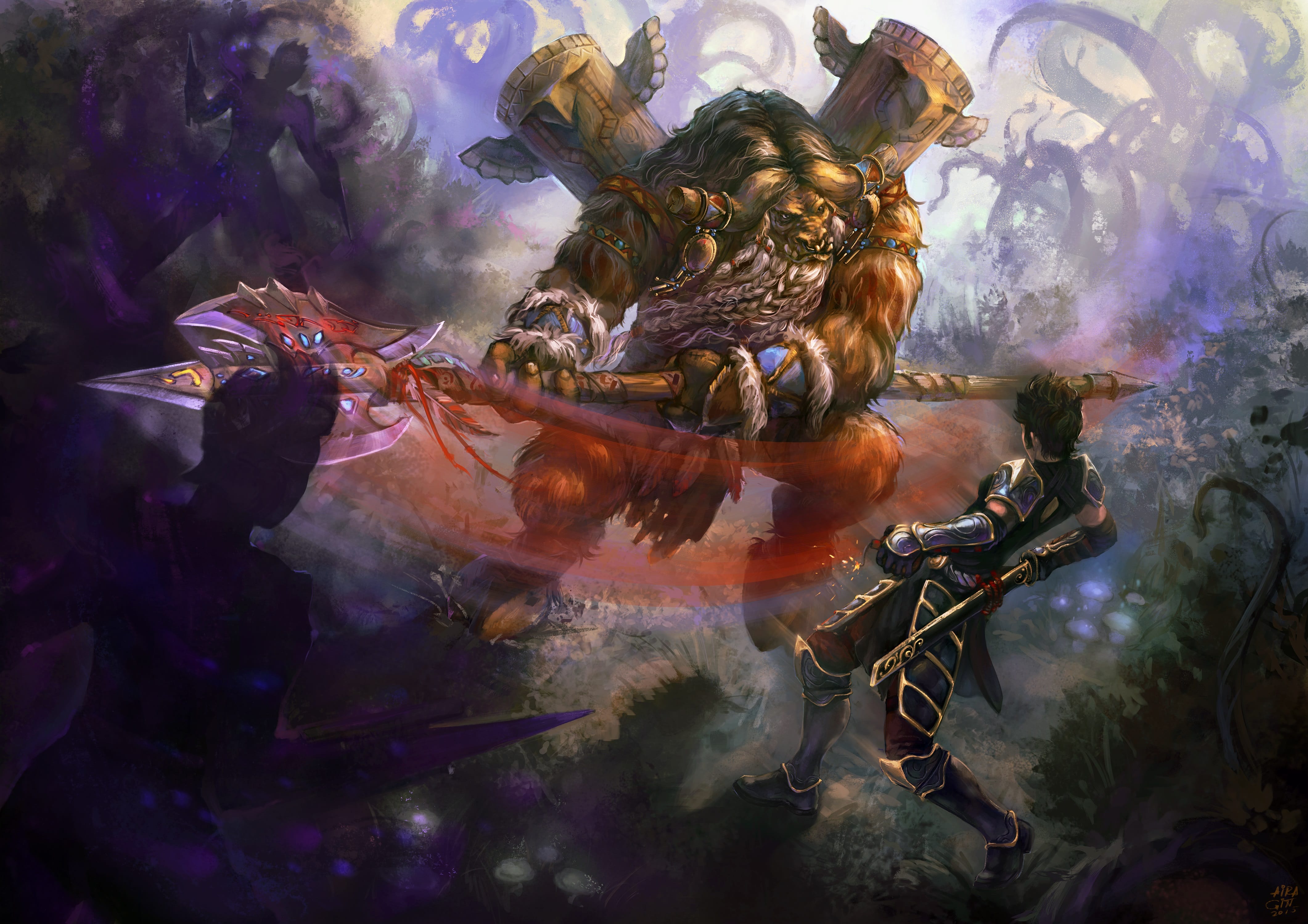 Diablo 2 Assassin Art - HD Wallpaper 