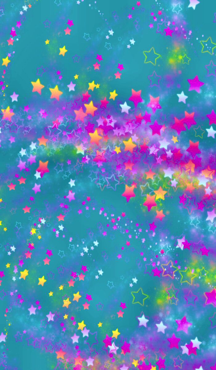 Colorful Stars Iphone - HD Wallpaper 