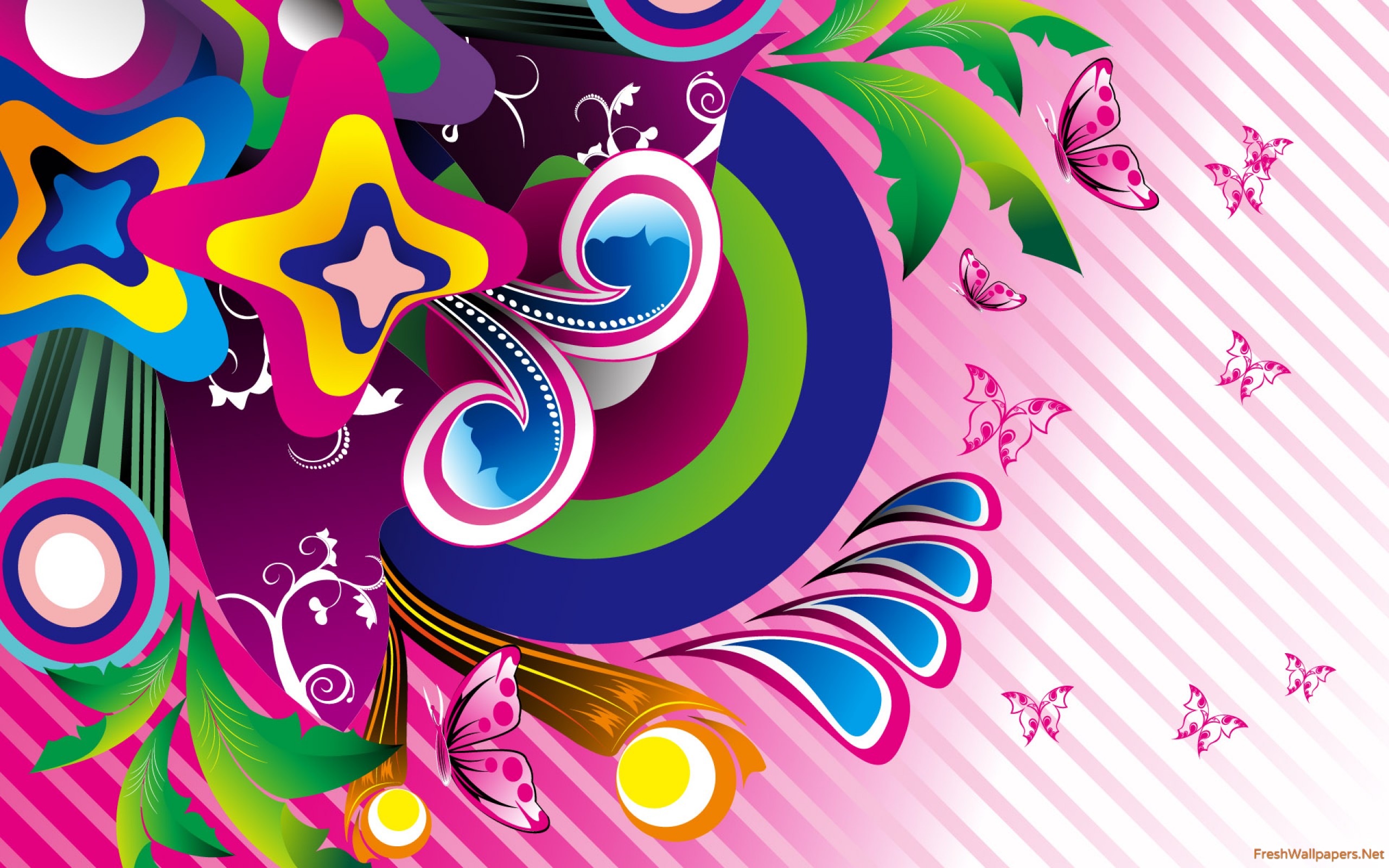 Colorful Vector Background Hd - 2560x1600 Wallpaper - teahub.io