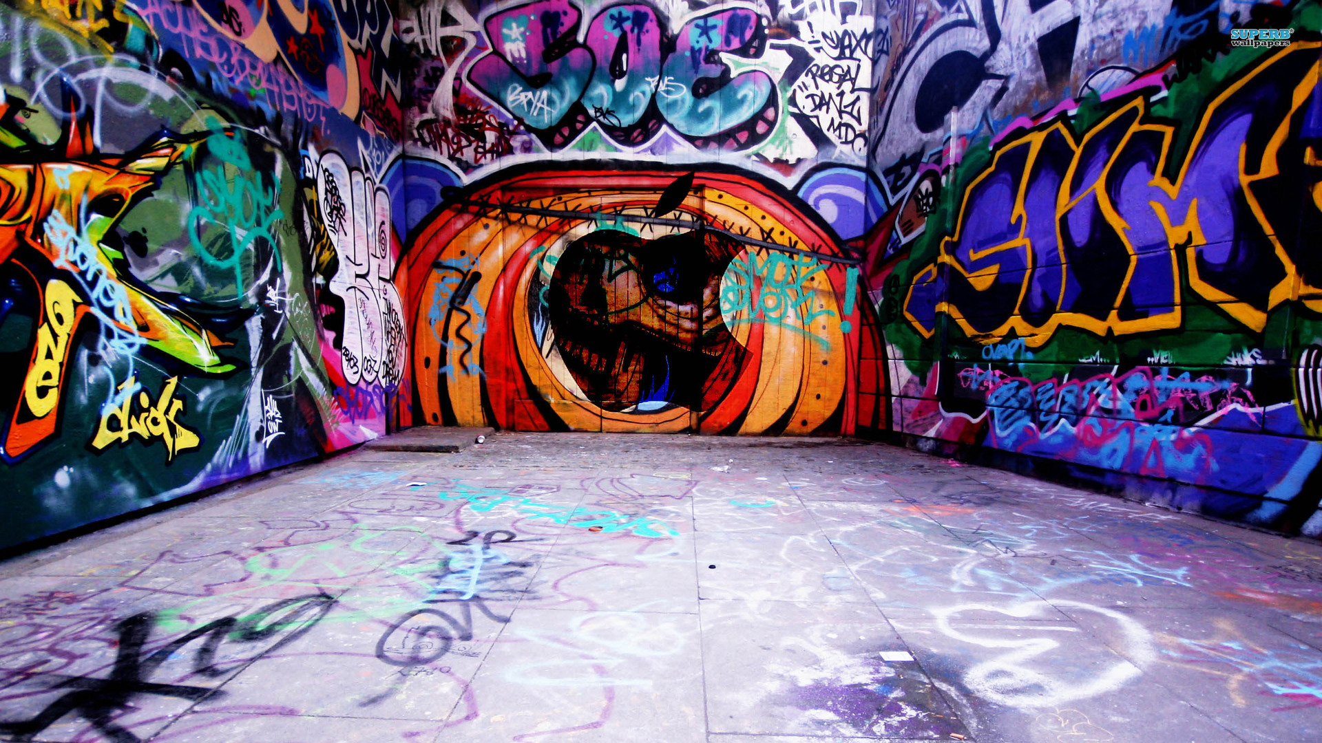 hip hop graffiti background